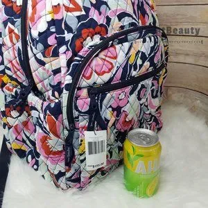 Vera Bradley mod paisley large essential backpack cotton pink black authentic Vera Bradley | Bags | Vera Bradley Large Essential Backpack  main image 3